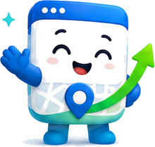 Webby มาสคอต LocalWeb โบกมือทักทาย